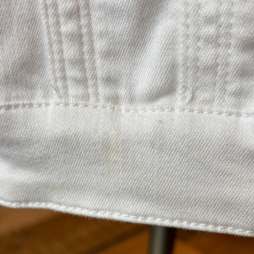 Chico's women's White Denim Jacket - Picture 6 of 14